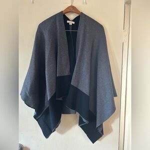 Ann Taylor LOFT Oversized Shoulder Shrug Wrap Sweater